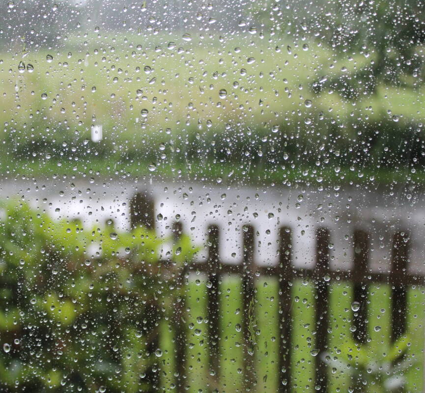 Niederschlag Regen Wasser